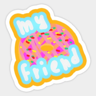 My best friend Sticker